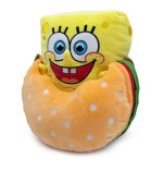 Bob l´éponge peluche Pâtés de crabe 22 cm