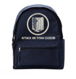ATTACK ON TITAN - Sac à dos bleu - "Bataillon d'exploration"