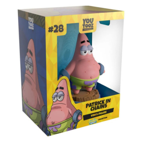 Bob l´éponge Vinyl figurine Patrick In Chains 13 cm