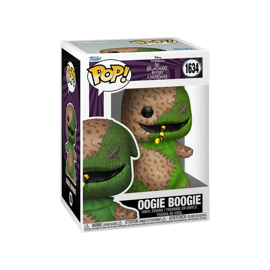 Disney Pop Nightmare Before Christmas Patchwork Oogie Boogie