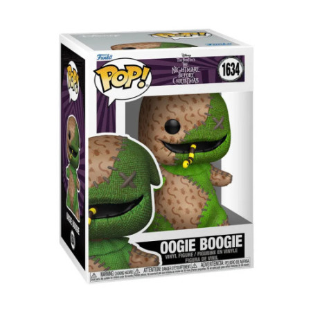 Disney Pop Nightmare Before Christmas Patchwork Oogie Boogie