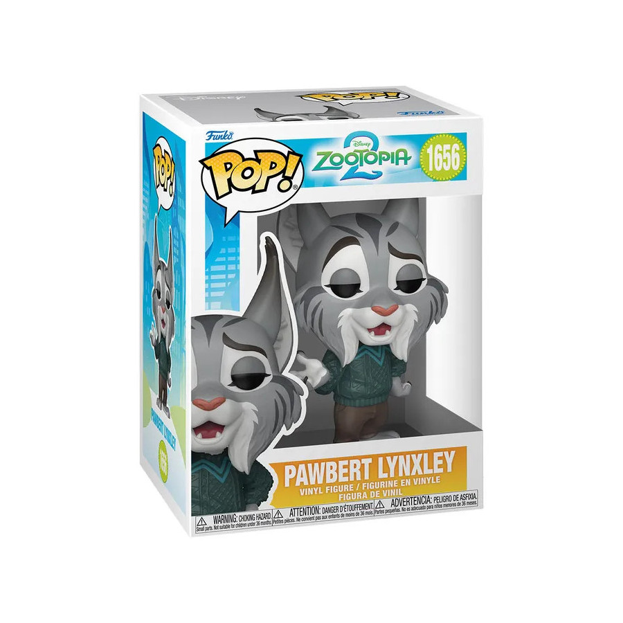 Disney Pop Zootopia 2 Pawbert Lynxley