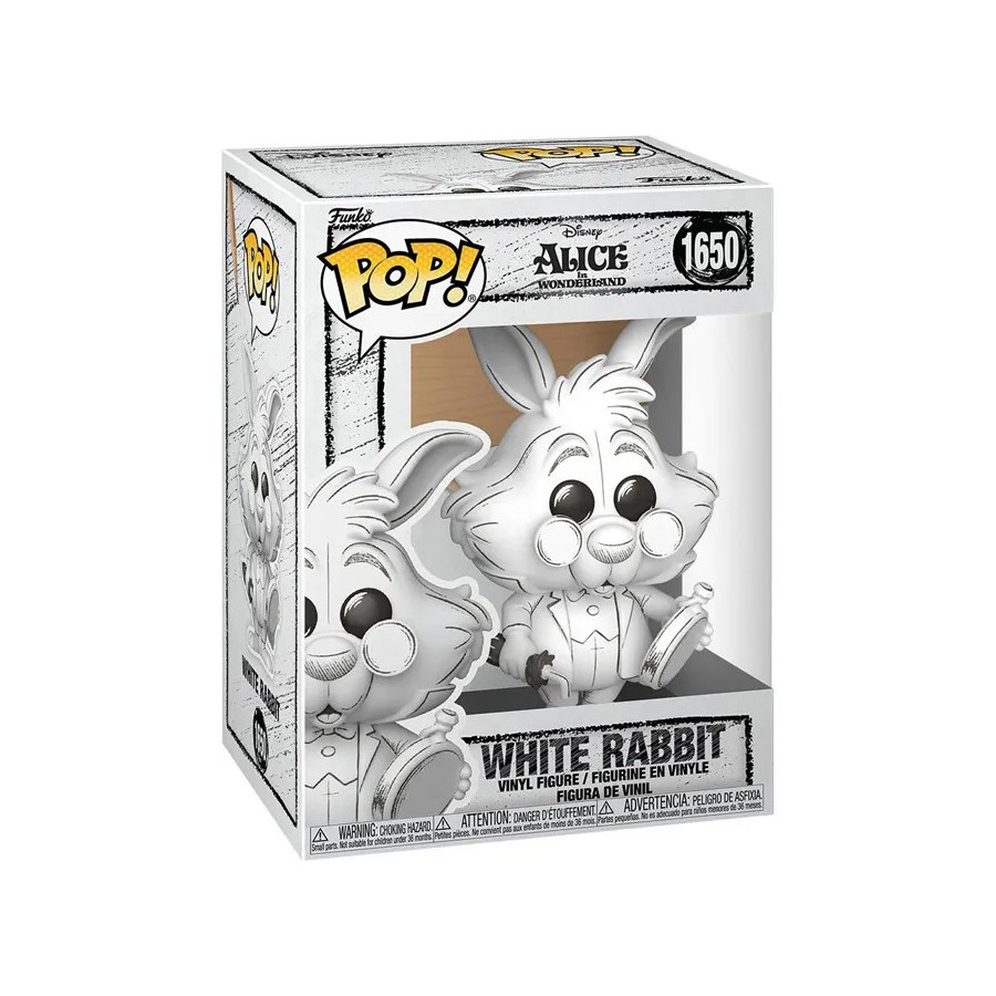 Disney Pop Sketched White Rabbit