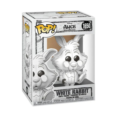 Disney Pop Sketched White Rabbit