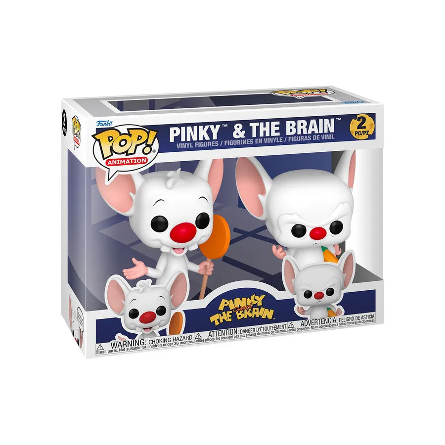 Animaniacs Pop 2Pack S2 Pinky & The Brain Minus Et Cortex