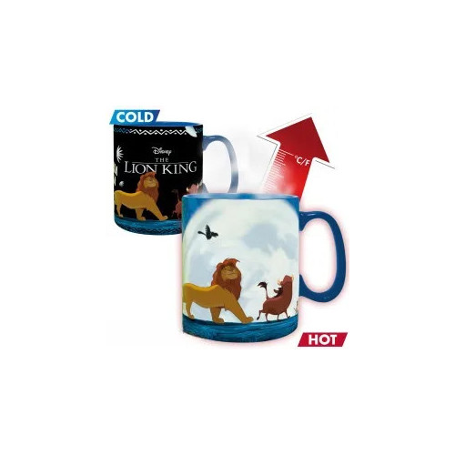 DISNEY - Mug Heat Change - 460 ml - Le Roi Lion