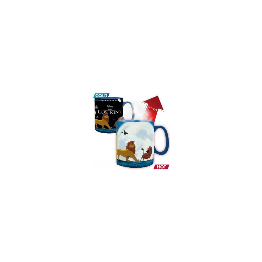 DISNEY - Mug Heat Change - 460 ml - Le Roi Lion