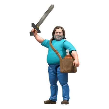 Minecraft, le film figurine Steve 10 cm
