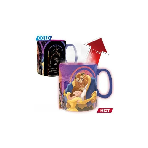 DISNEY - Mug Heat Change - 460 ml - La Belle et la Bête