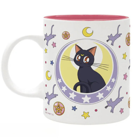 SAILOR MOON - Mug - 320 ml - Sailor Moon & Luna patch