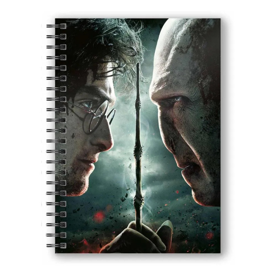 Harry Potter cahier effet 3D Harry Potter vs. Voldemort