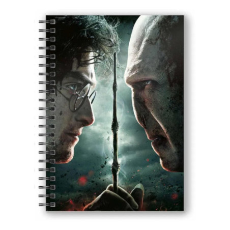 Harry Potter cahier effet 3D Harry Potter vs. Voldemort