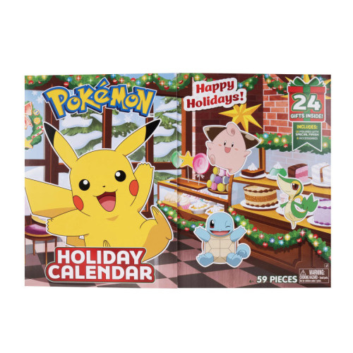 Pokemon Calendrier de l'avent 2025 24pcs Battle Figure
