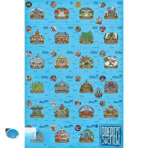 ONE PIECE - Poster Maxi 91,5x61 FSC MIX - Journal de bord