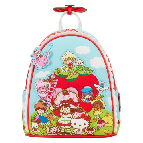 Hello Kitty Loungefly Mini Sac A Dos Sanrio X Strawberry Shortcake