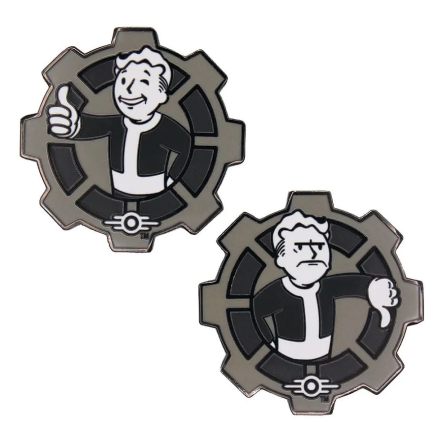 Fallout pièce de collection Decision Black & White Limited Edition