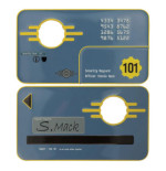 Fallout 3 réplique Vault 101 Security Keycard Limited Edition
