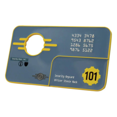 Fallout 3 réplique Vault 101 Security Keycard Limited Edition