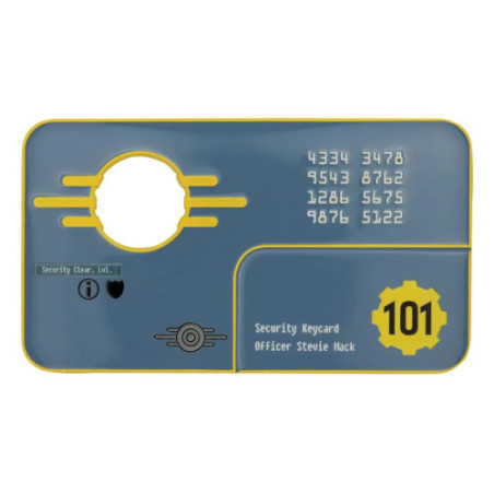 Fallout 3 réplique Vault 101 Security Keycard Limited Edition