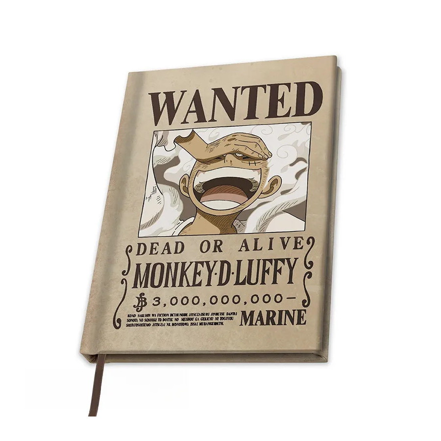 ONE PIECE - Cahier A5 "Wanted Luffy Wano"