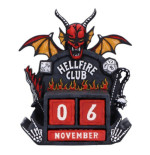 Stranger Things Calendrier perpétuel Hellfire Club 15 cm