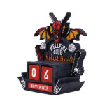 Stranger Things Calendrier perpétuel Hellfire Club 15 cm