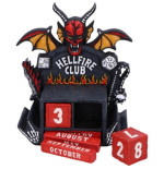 Stranger Things Calendrier perpétuel Hellfire Club 15 cm