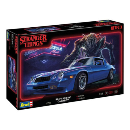 Stranger Things maquette 1/25 Chevy Camaro Z/28 19 cm