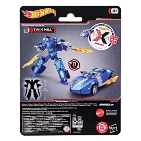 Hot Wheels x Transformers figurine Twin Mill 12 cm