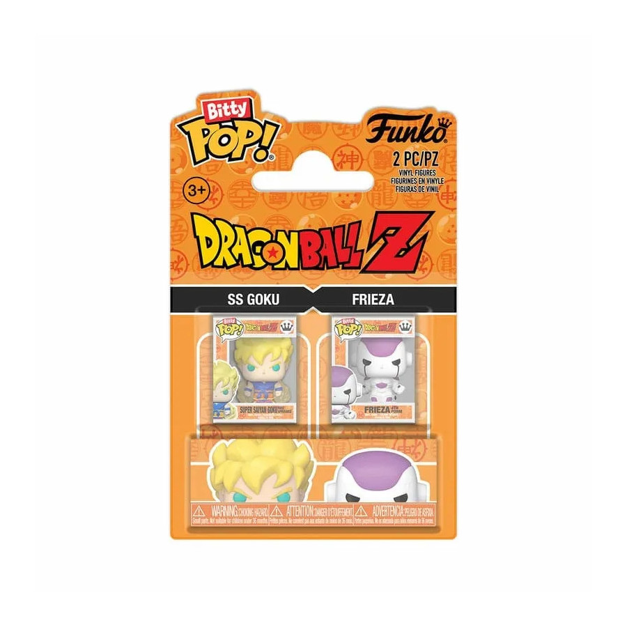 Dbz Bitty Pop 2-Pack Goku & Freiza