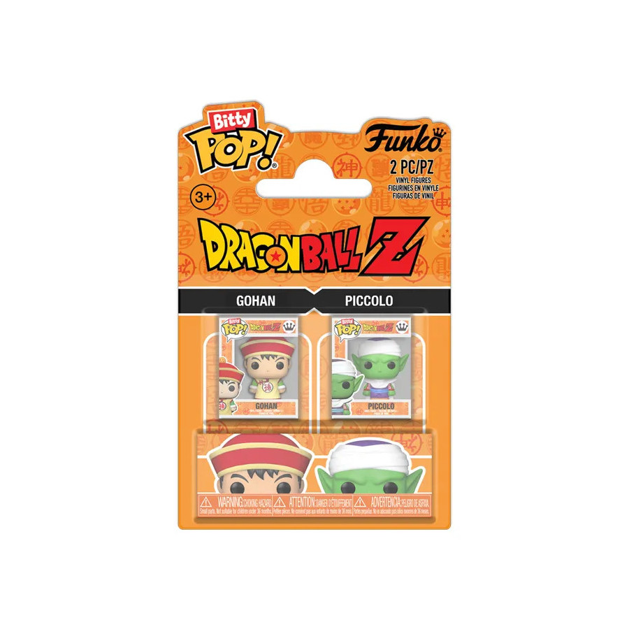 DBZ Bitty Pop 2-Pack Gohan & Piccolo