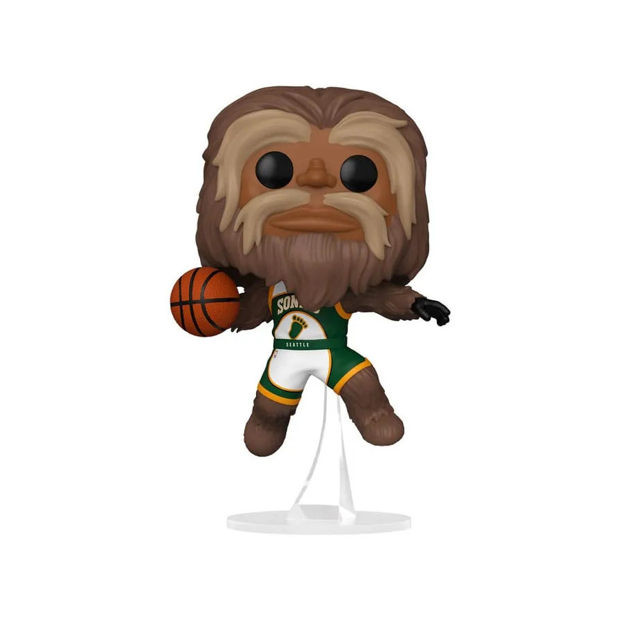 NBA Legends POP! Sports Vinyl Figurine Mascots Sonics- Sasquatch 9 cm