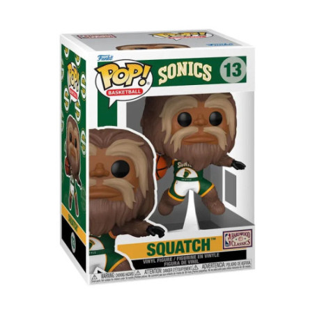 NBA Legends POP! Sports Vinyl Figurine Mascots Sonics- Sasquatch 9 cm