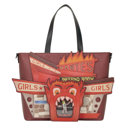 Beetlejuice Loungefly Sac A Main Tissu Tote Bag