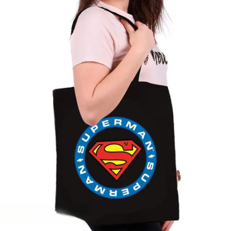 DC COMICS - Tote Bag - "Logo Superman"