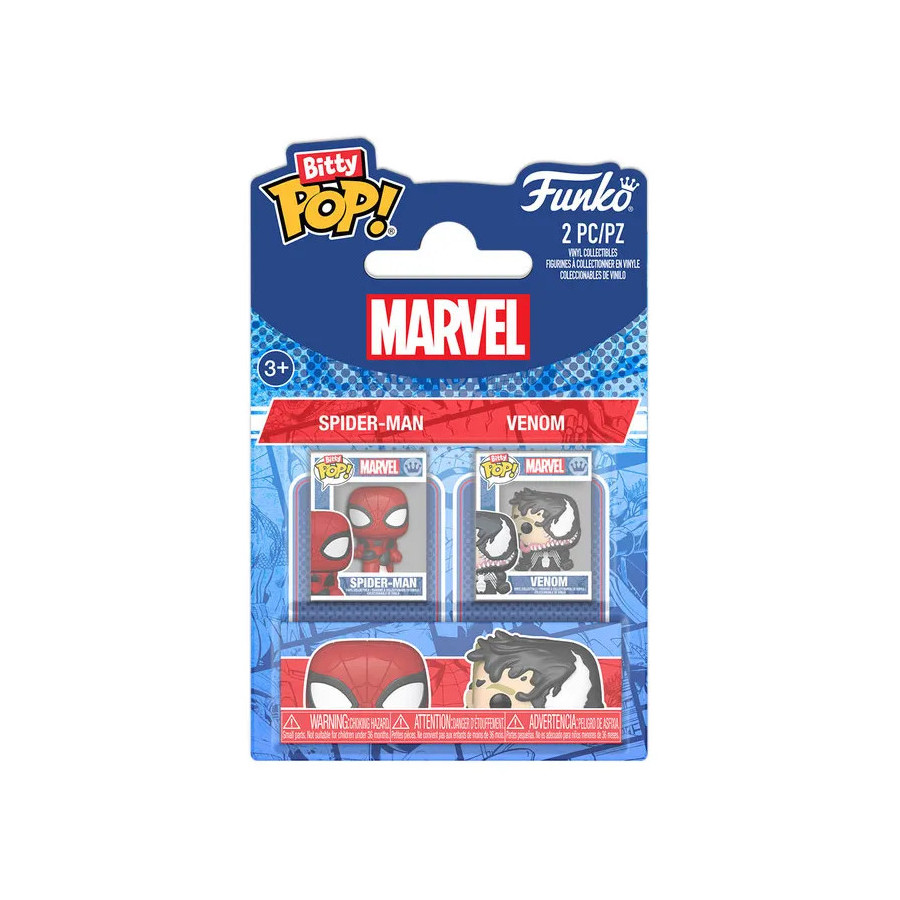 Marvel Bitty Pop 2-Pack Spiderman Spider-Man & Venom