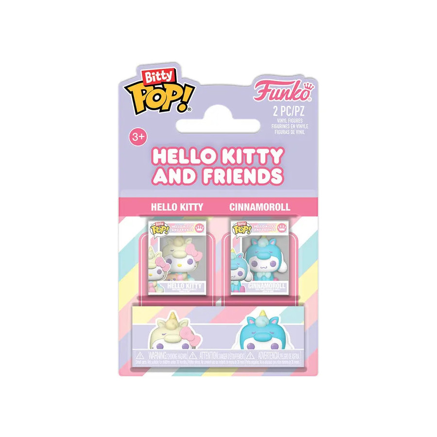 Hello Kitty Bitty Pop 2-Pack Hello Kitty & Cinnamoroll