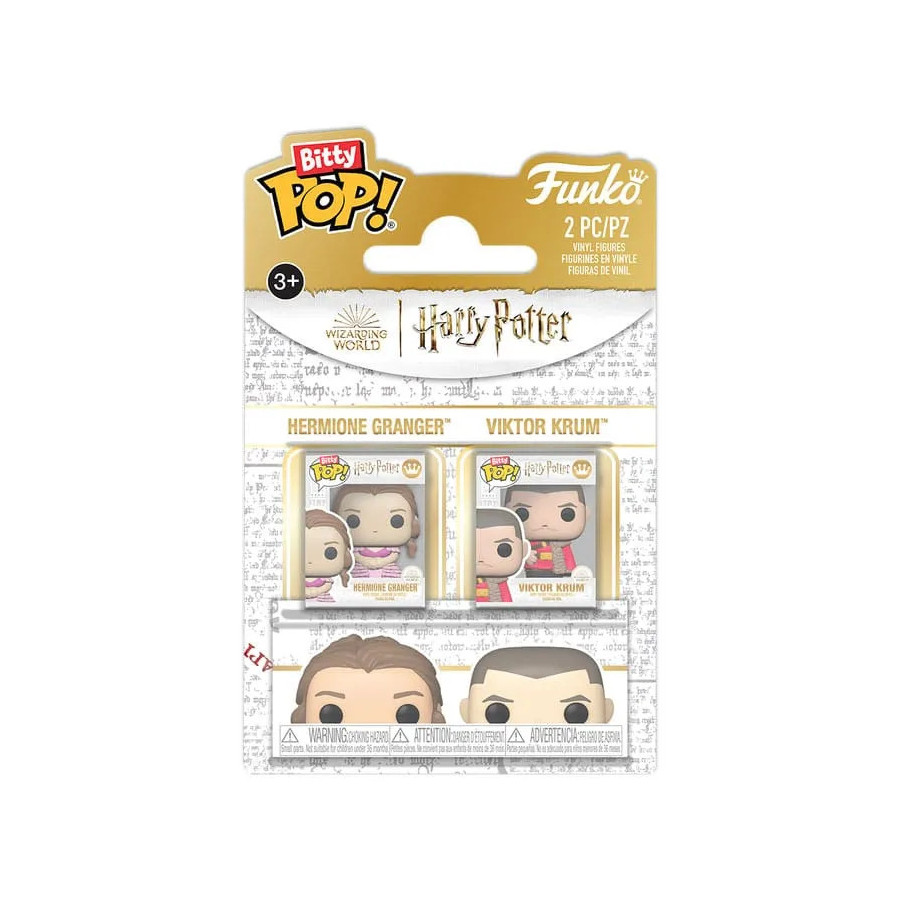 Harry Potter Bitty Pop 2-Pack Hermione & Krum