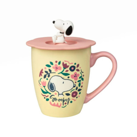 Peanuts mug avec couvercle Premium Ver.