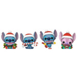 Disney Pocket Pop Stitch Holiday 4Pack Tree Box