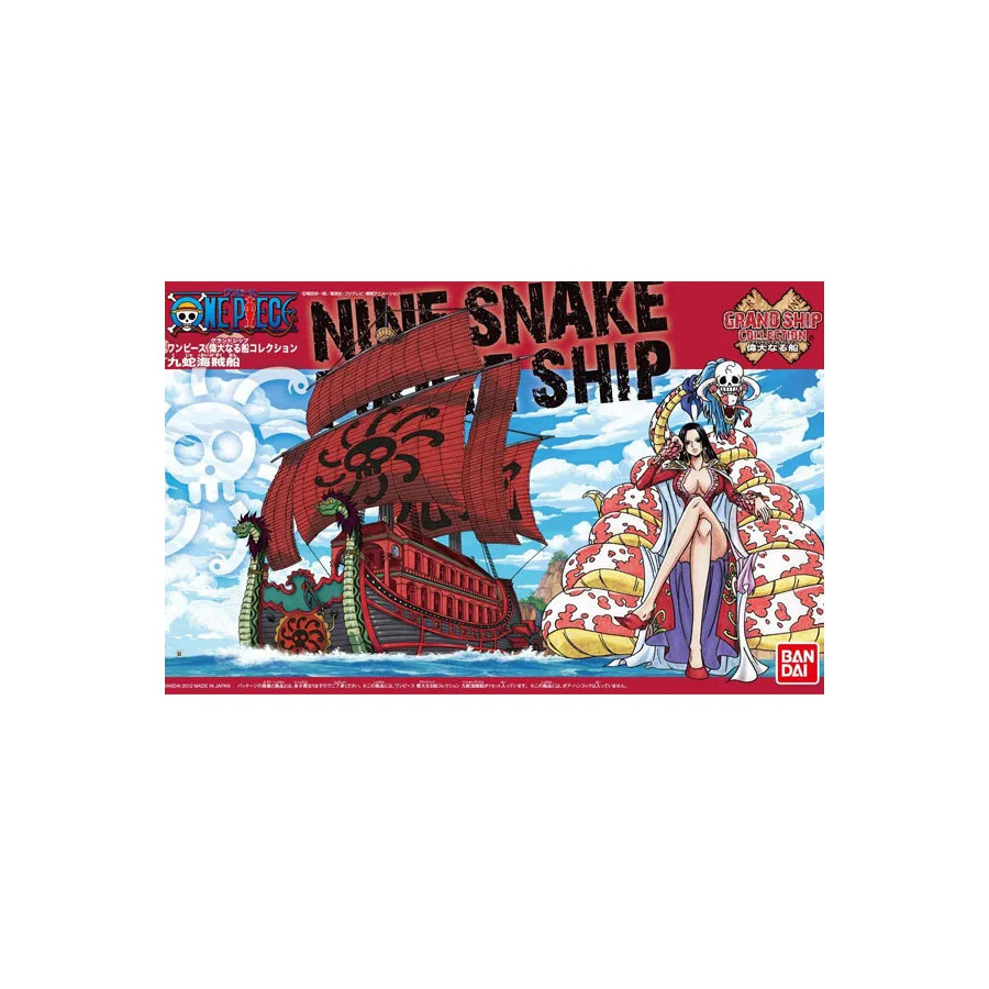 One Piece Maquette Grand Ship Collection Nine Snake Pirate Ship 15cm