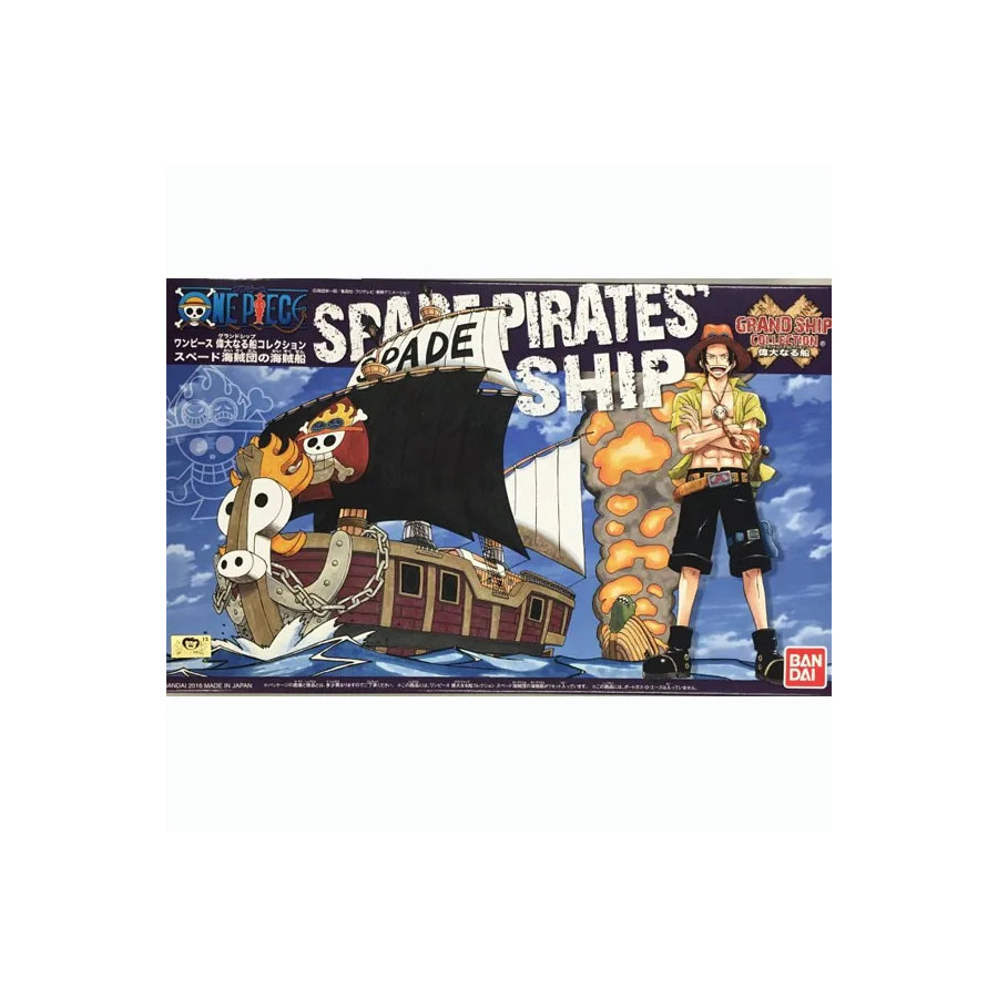 One Piece Maquette Grand Ship Collection Spade Pirates' Ship 15cm