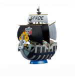 One Piece Maquette Grand Ship Collection Spade Pirates' Ship 15cm