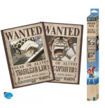 ONE PIECE - Set 2 Posters Chibi 52x38 - Wanted Law & Kid
