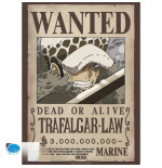 ONE PIECE - Set 2 Posters Chibi 52x38 - Wanted Law & Kid