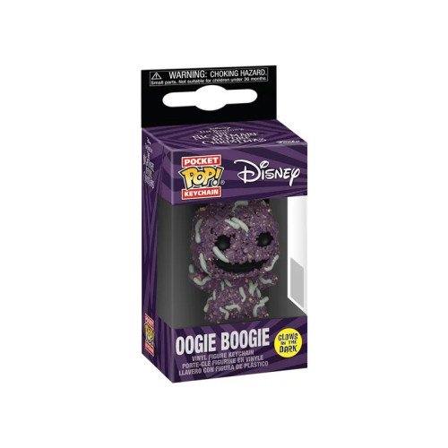 Disney Pop Keychain Nightmare Before Christmas Oogie Bugs Glow