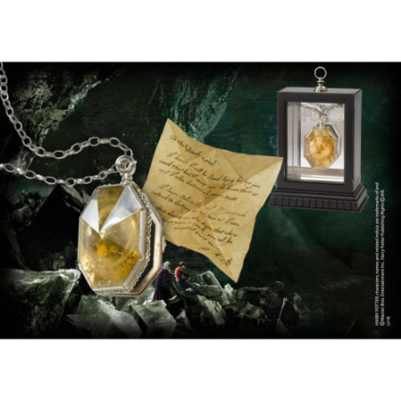Harry Potter réplique médaillon de Salazar Serpentard