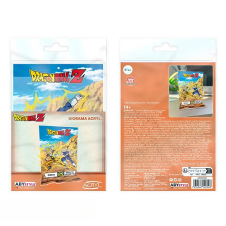 DRAGON BALL - Acryl Diorama - DBZ/ Goku VS Vegeta