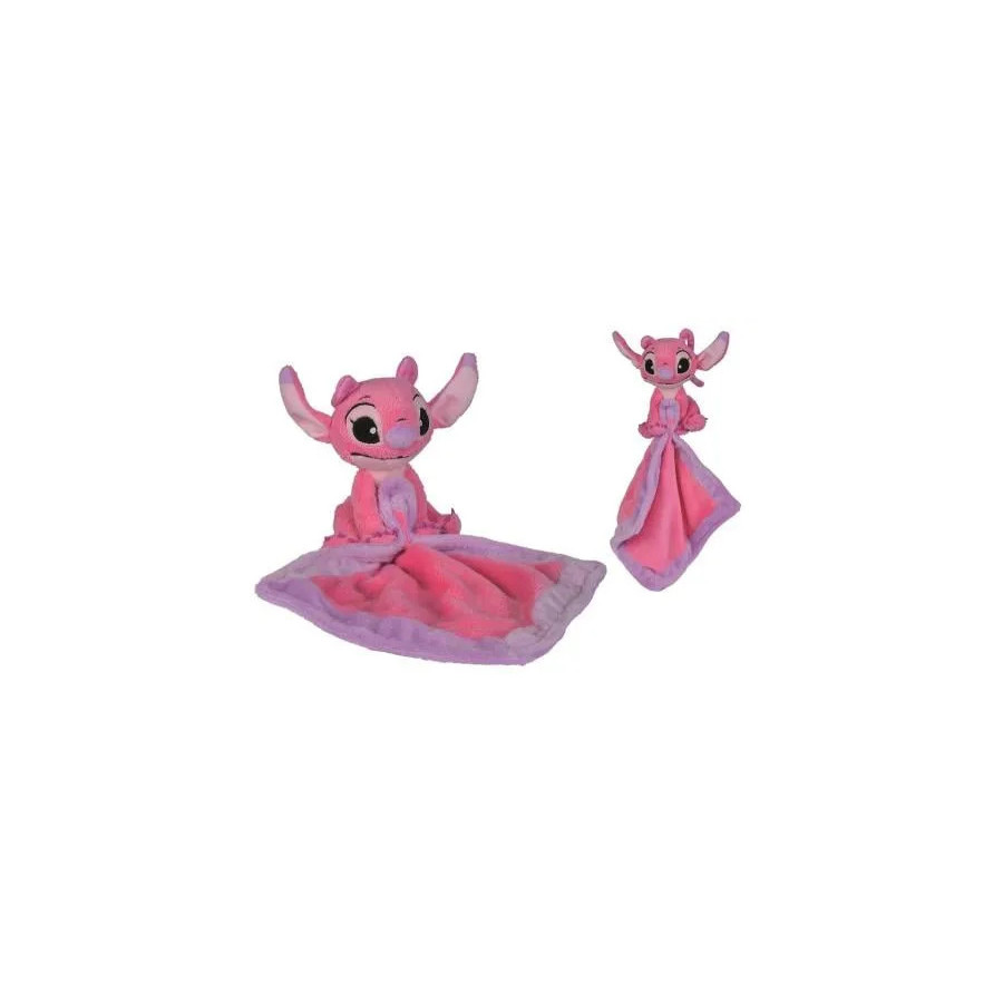 STITCH - Peluche Angel 13 cm + Doudou