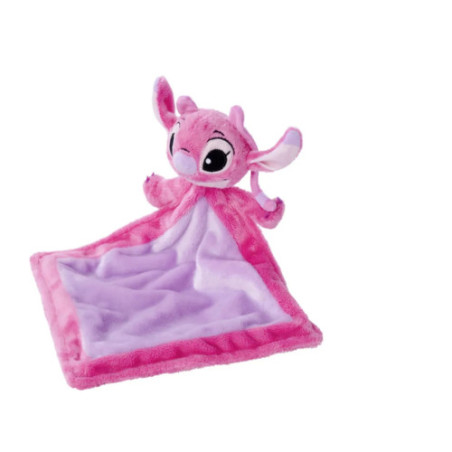 STITCH - Peluche Angel + Doudou - 34cm